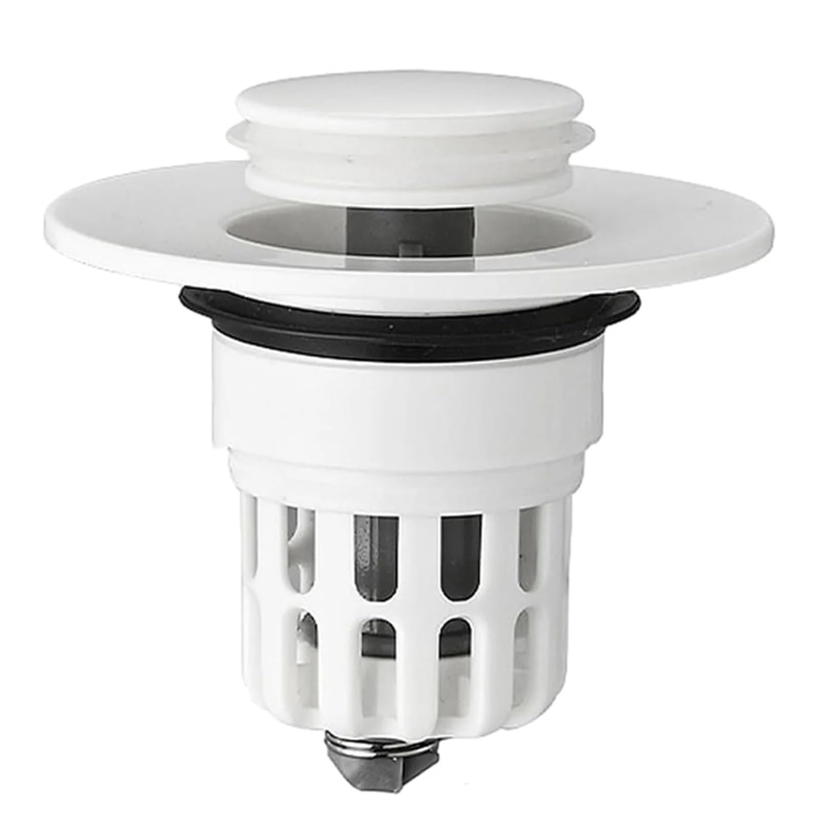 4pcs Bathroom Sink Plug Pop-Up Drain Filter Washbasin Drainer Bouncing Core For Quickly Seal And Water For Kitchen