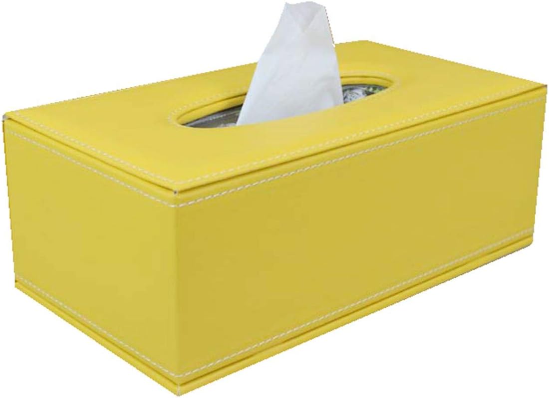 S Forever Home Decor PU Leather Tissue Box Cover