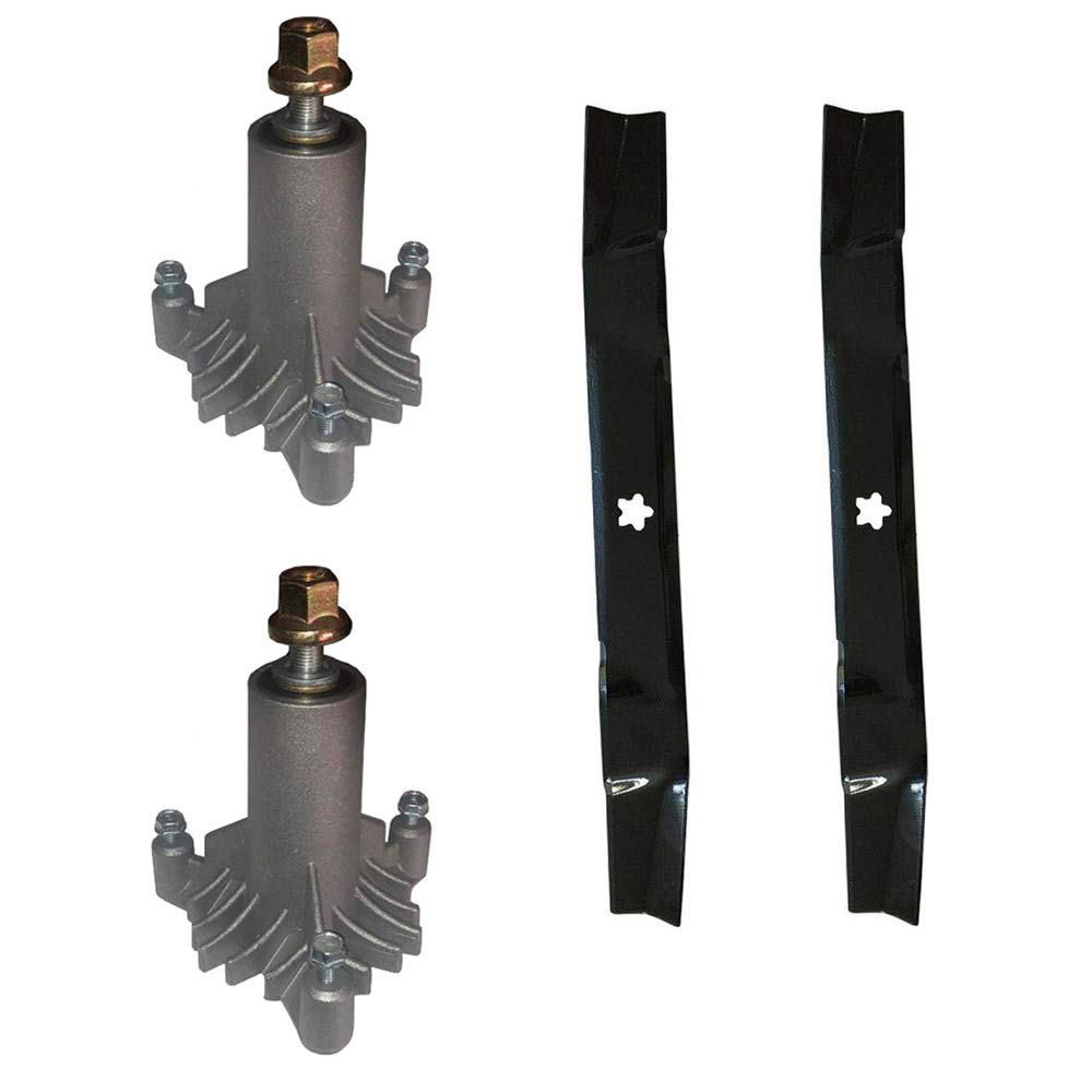 42" Deck Spindle Mulching Blade Kit Fits Craftsman LT1000