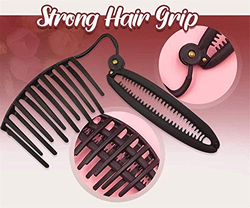 Modern Stylish Braided Hairpin, French Twist