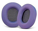 Replacement Ear Pads for SteelSeries Arctis 1/3 / 5/7 / 7+ / 7P / 7P+ / 7X / 7X+ / 9 / 9X / Pro/Prime (Do Not Fit Any Arctis Nova) Headset, Mesh Fabric Cushions with High-Density Foam - Purple