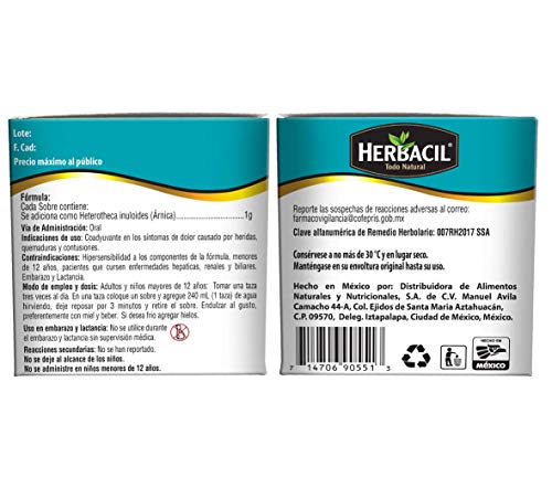 La Mejor comparativa de Té de arnica al mejor precio. 2 Imagen adicional