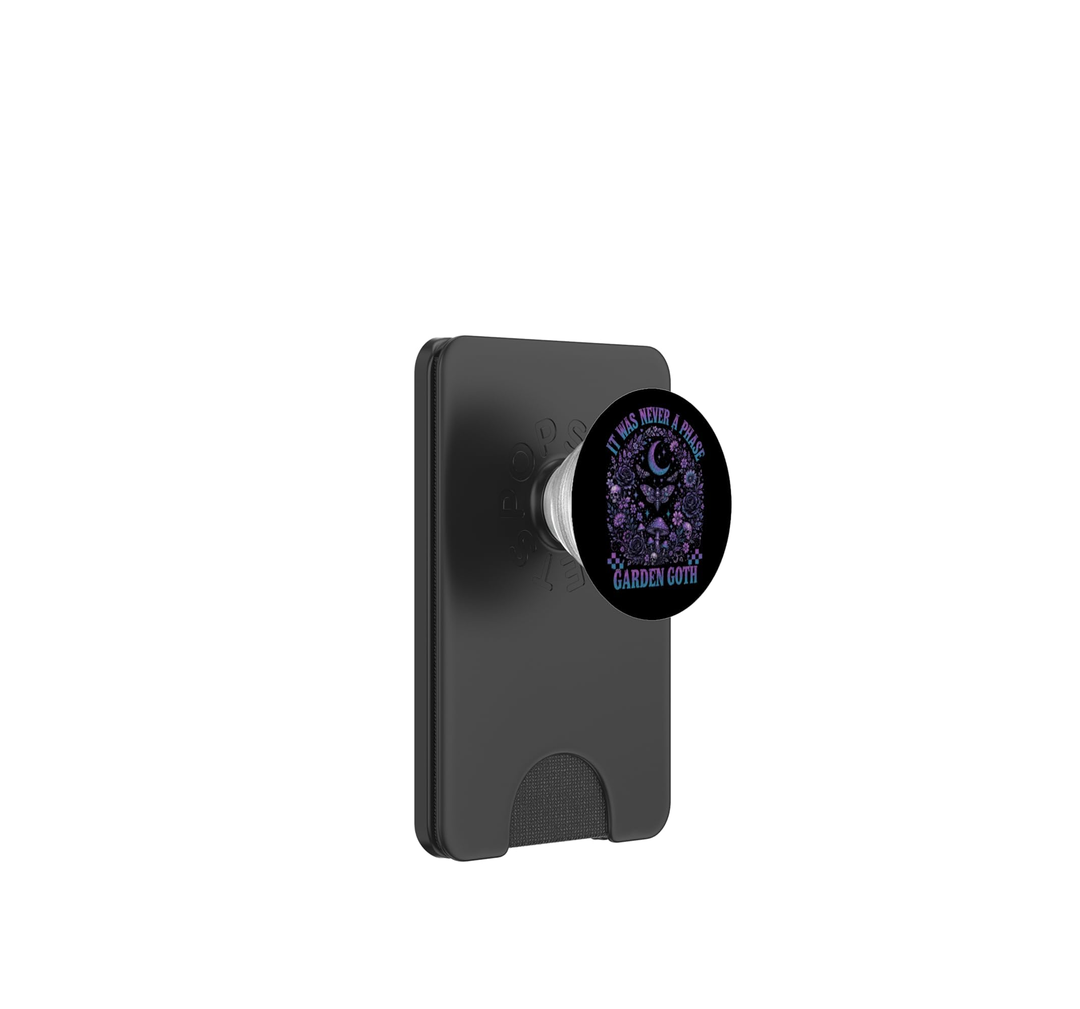PopSockets PopWallet para MagSafe luna polilla gótica tarjetero esqueleto iPhone 7