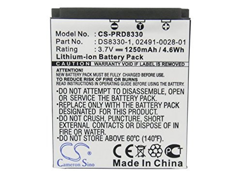 Aibatu 3.7V 1250mAh DS8330-1 Battery Replacement is DS-8650 DS-8340 DS-888 DS-A350 DS-588 DS-8330