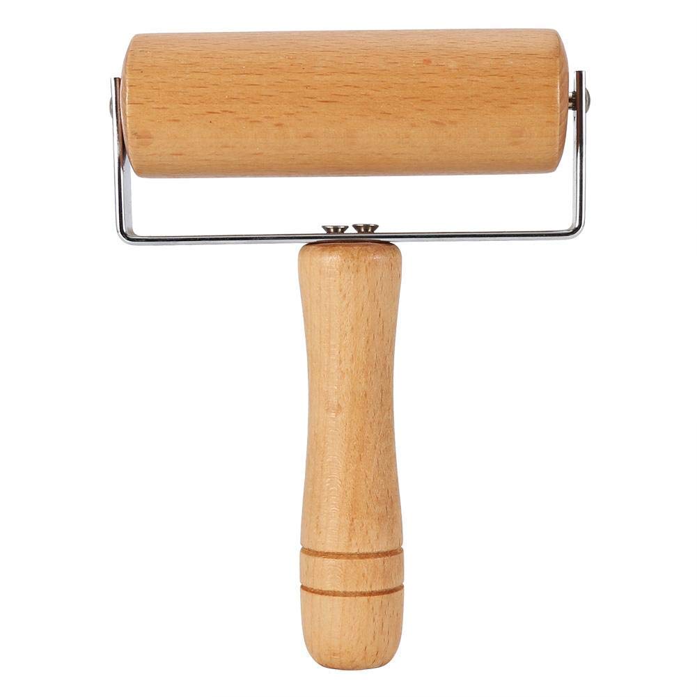 T Shape Pastry Roller Non Stick Wooden Rolling Pin Professional Roller Pastry | Pizza Roller | Baking Roller | Dough Roller