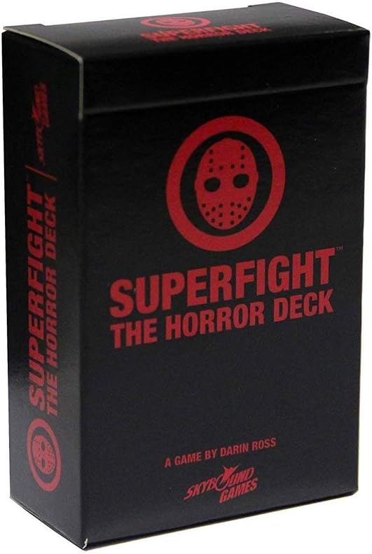Skybound Superfight Horror Deck: 100 Themed Cards for The Game of Absurd Arguments | for Teens and Adults, 3 or More Players Ages 13+