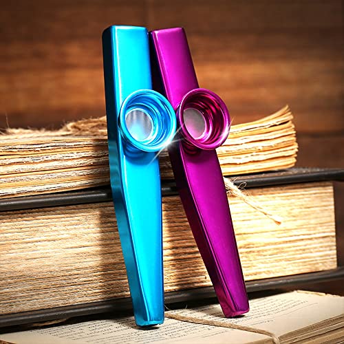 Tkekruh Lot De 4 Kazoo MéTal En Alliage D’Aluminium Membrane, Kazoo Instrument De Musique En MéTal Pour Cadeaux De FêTe… - Les Beatles, Paul McCartney, John Lennon, RIngo Starr, George Harrison Tkekruh Lot De 4 Kazoo MéTal En Alliage D'Aluminium Membrane, Kazoo Instrument De Musique En MéTal Pour Cadeaux De FêTe… – Image 6