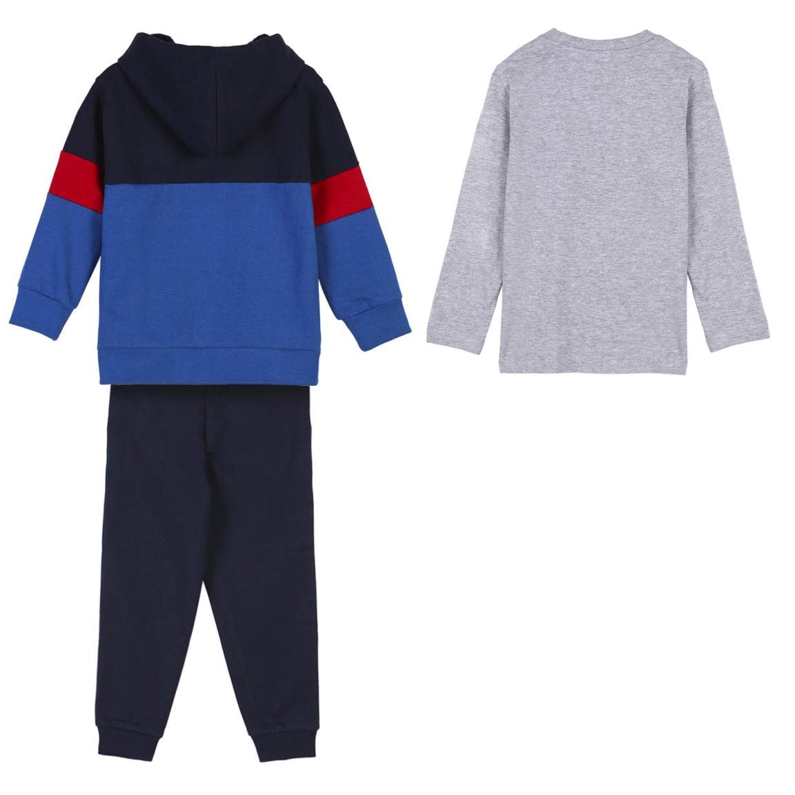 CERDÁ LIFE'S LITTLE MOMENTS Zestaw dresów Chłopcy Szandal Patrol Psi 3 Kawałki - Zestaw Bluzy, Spodnie Dresowe I Koszulka Z Długim Rękawem - Oficjalna Licencja