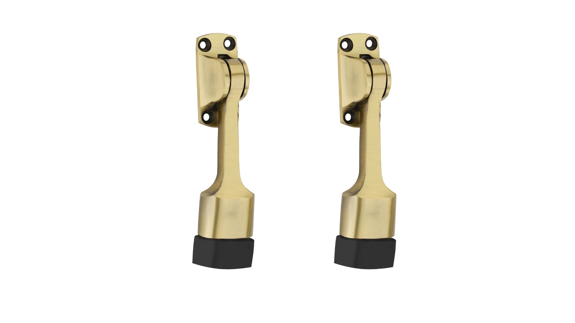 DECUDS Door Stoppers Rubber for Home with Screw Super Bullet, Silver Gold Finish, 5 Inch, Pack of 2 (B0BLHN1DWG) Amazon Price History, Amazon Price Tracker