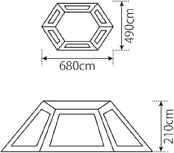 カヤードＴ−400 Amazon | スノーピーク(snow peak) タープ カヤード TP-400 [6人