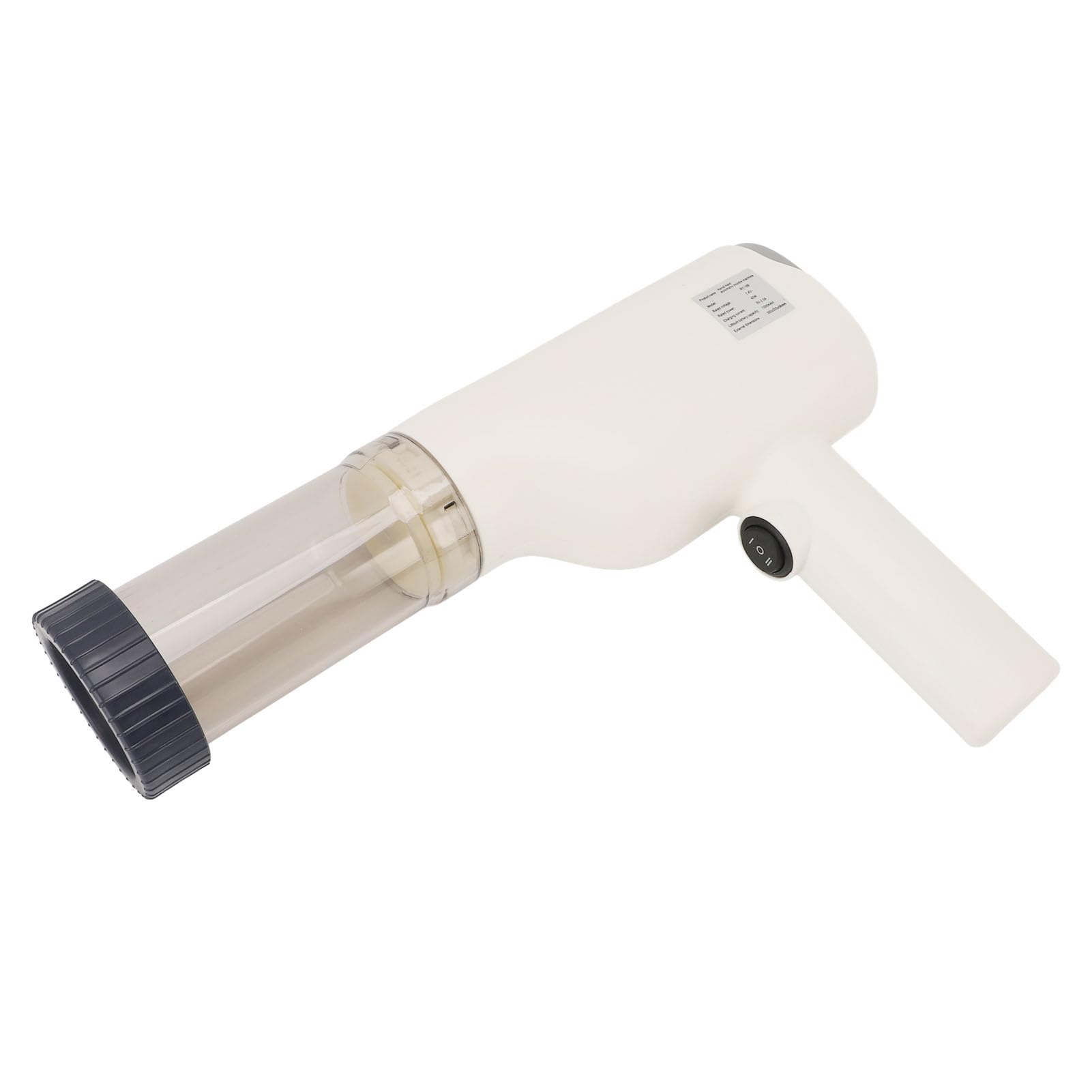 Jeffergarden Máquina Eléctrica para Hacer Pasta, Máquina para Hacer Fideos de Mano Inalámbrica con 6 Discos, PC ABS Recargable de 1500mAh para Espaguetis Caseros, Pasta DIY en Casa