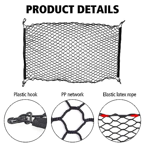 Barrière pour chien double couche DONGKER réglable pour SUV - 4