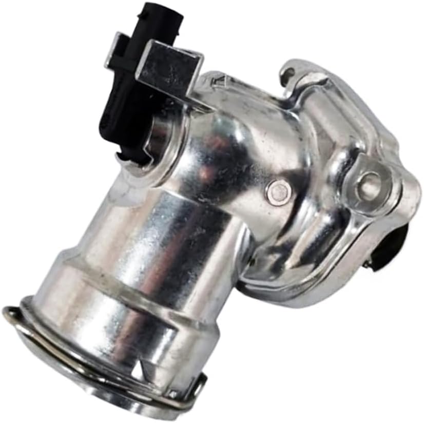 MACHSWON 2 Pins Thermostat Housing Kit, Engine Coolant Thermostat, Engine Coolant Thermostat Housing Assembly, Compatible with Mercedes-Benz E320 W211 V6 3.0L 2007-2009, 967198, 6422002115