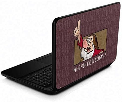 Skinit Decal Laptop Skin Compatible with 15.6 in 15-d038dx - Officially Licensed Disney Snow White Grumpy Design