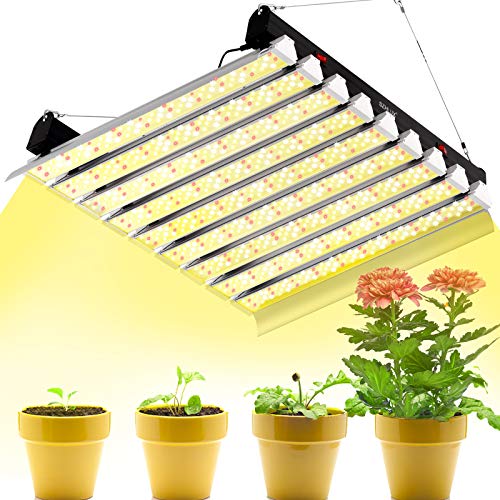 SZHLUX LED Grow Light 4×4ft Coverage 4000W Full Spectrum Growing Lamp for Indoor Plants, Linkable Plant Lights for Hydroponic Indoor Seeding Veg and Bloom Greenhouse Growing Light Fixtures