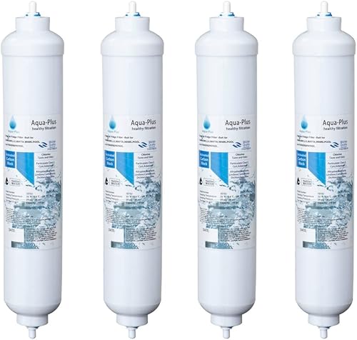 Aqua-Plus External Fridge Filter 4-Pack