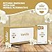 KHOOR Vanilla Herbal Cigarette Carton - Nicotine Free, Tobacco Free Option for Smokers Seeking a Smoother Alternative - 10 Packs