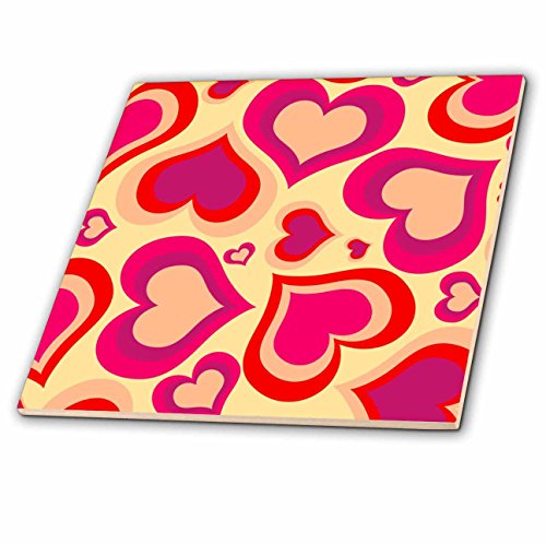 Carrelage en céramique Rose et Orange pour rompre la monotonie de vos murs
