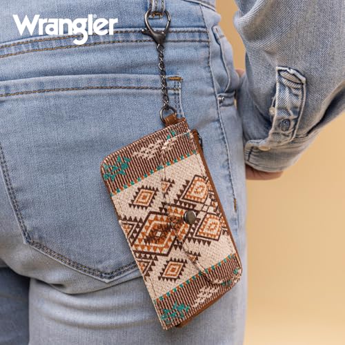 Montana West Wrangler Convertible Backpack Purse and Credit Card Holder Aztec Slim Wallet3