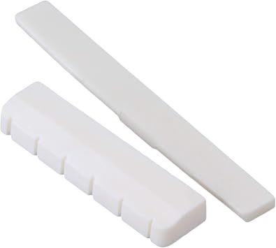 RDEXP 6 String Guitar Parts Bone Bridge Saddle Nut Set 80 mm & 50 mm for Classical Guitar RDEXP 6 String Guitar Parts Bone Bridge Saddle Nut Set 80 mm & 50 mm for Classical Guitar RDEXP 6