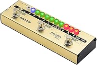 Vista 6 de VALETON Dapper - Mini guitarra acústica eléctrica-acústica DI preamplificador analógico pedal multiefectos