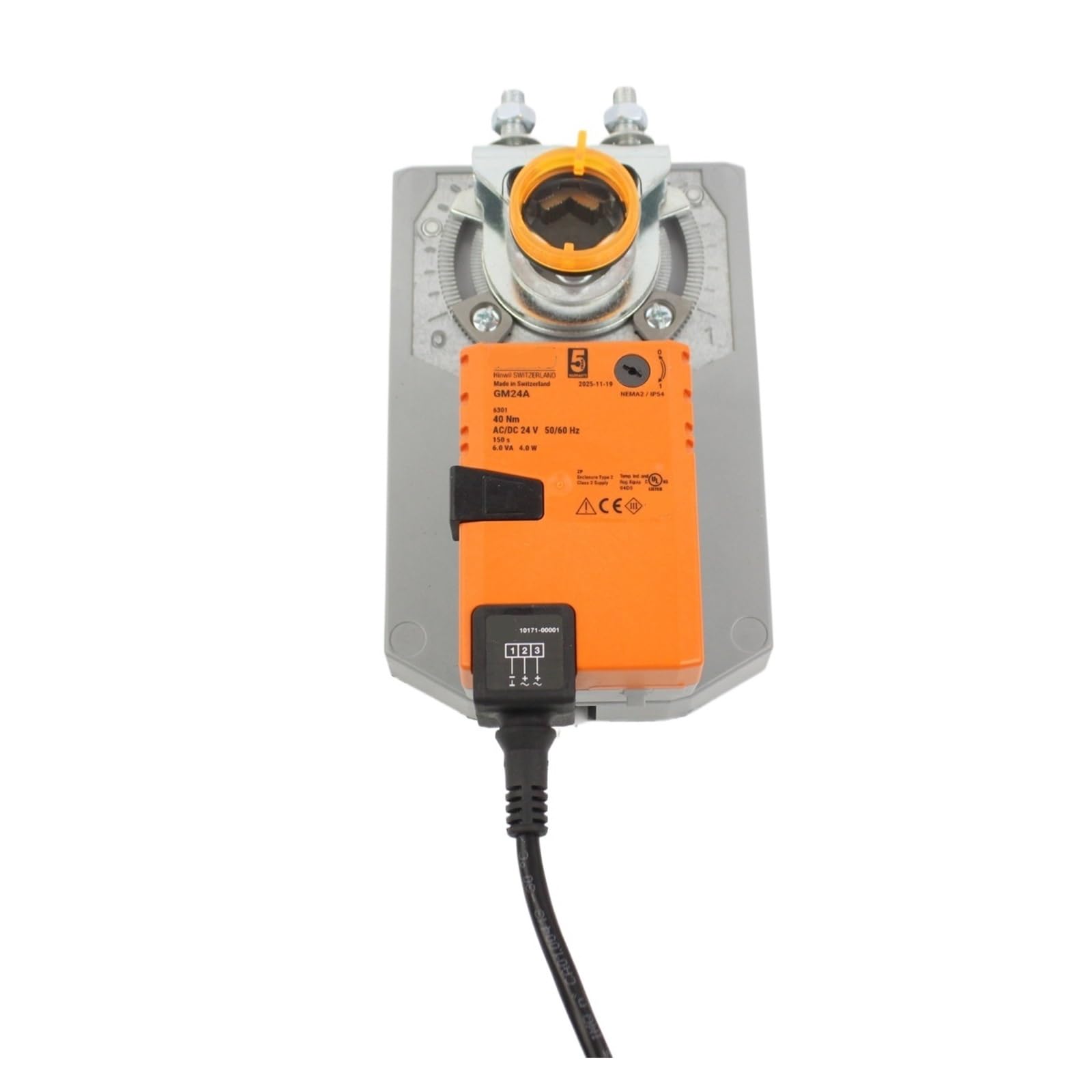 BRODEFUP GM24A 40NM AC24V DC24V Damper Actuator