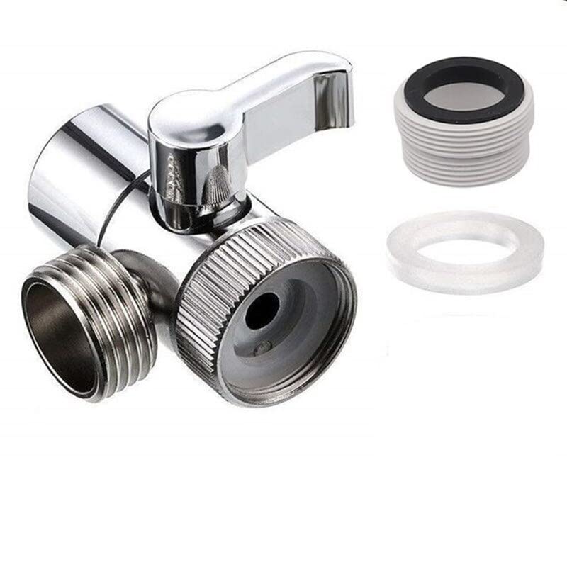 Vanne de dérivation robinet séparateur eau adaptateur connecteur 3 voies douche