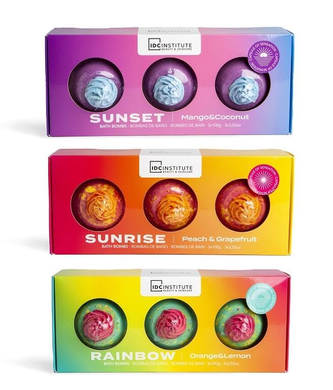 Idc Institute Cocktail Bath Bombs Trio 100G