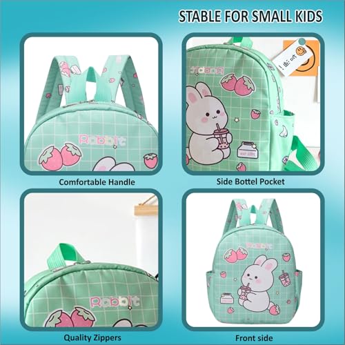 Image of Tinytot 15 inch Cute Backpack for Kids Girls Boys Toddler Backpack Preschool Nursery Play School Travel Bag for 5 to 8 Year Child - Mini Size