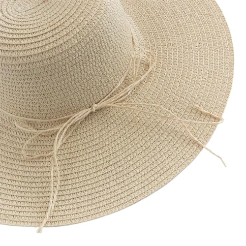 Chapeau de plage à large bord pour bloquer le soleil et protéger le visage - 3