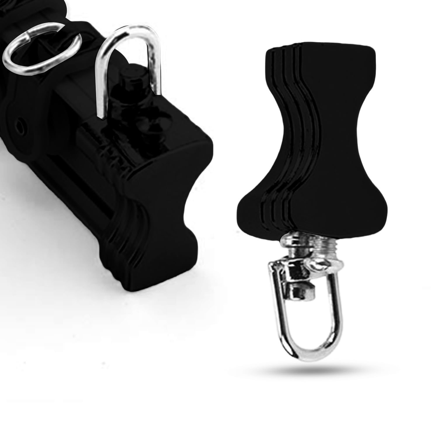 Curtain Tracks Accessories (Endcaps (Black))