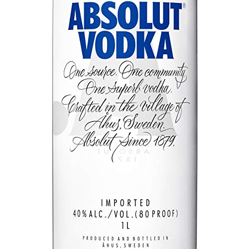 Kit Vodka Absolut Original 1L - 2 Unidades