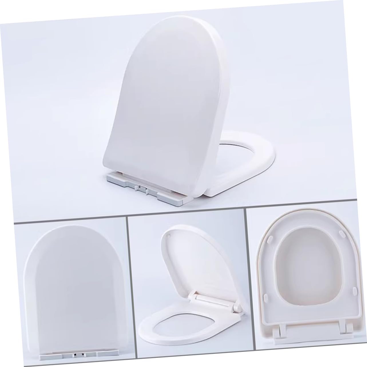 Potty Training Seat for Toilet Seat with Smooth Edges Easy to Install Portable Shaped Design for Independent Toilet Use