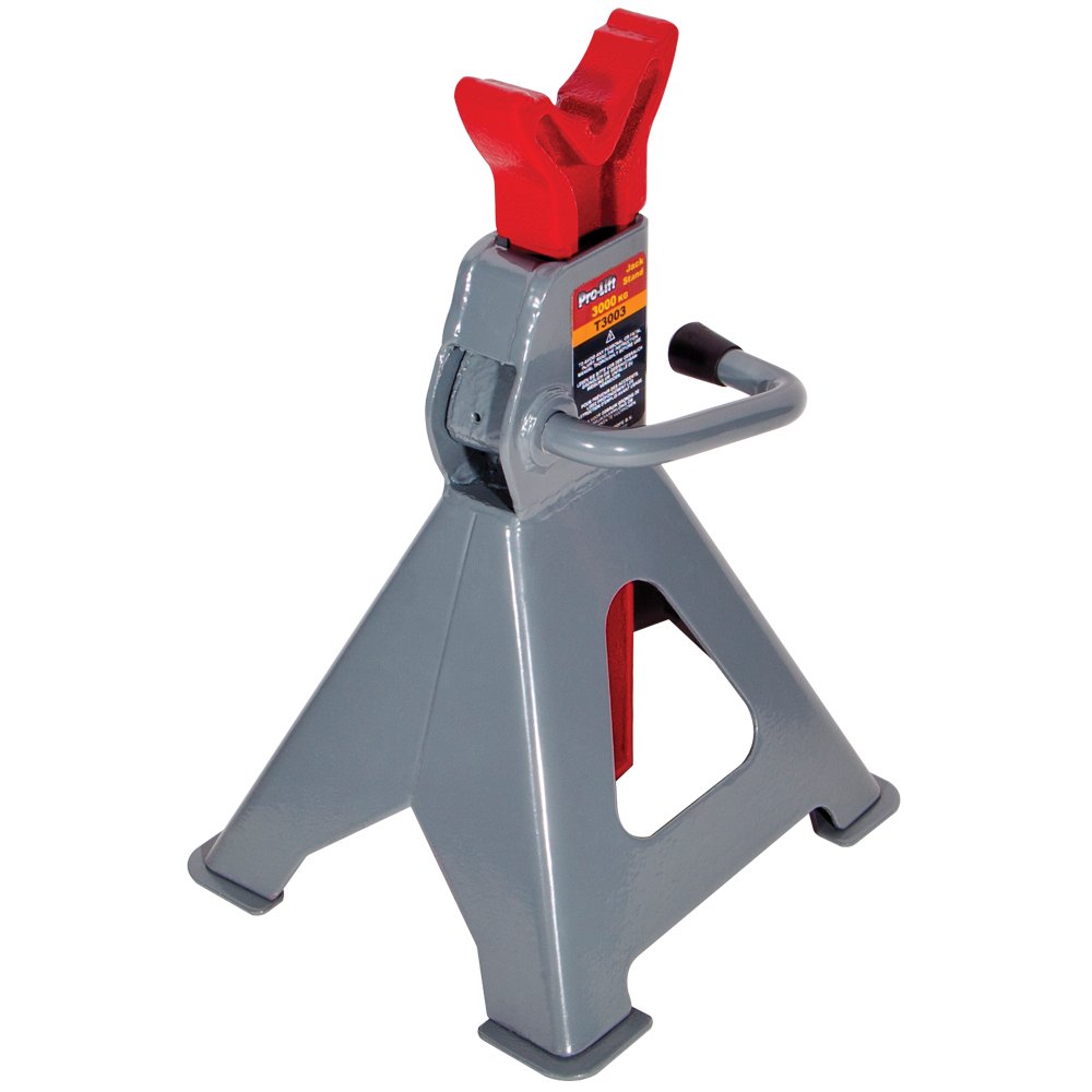 Pro-Lift T3003 | Cavalletto | capacità di carico 2,8 tonnellate | Acciaio | Regolabile | 1 Paio