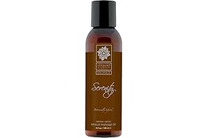 Sliquid Balance Collection Massage Oil, Serenity, 7.5 Ounce