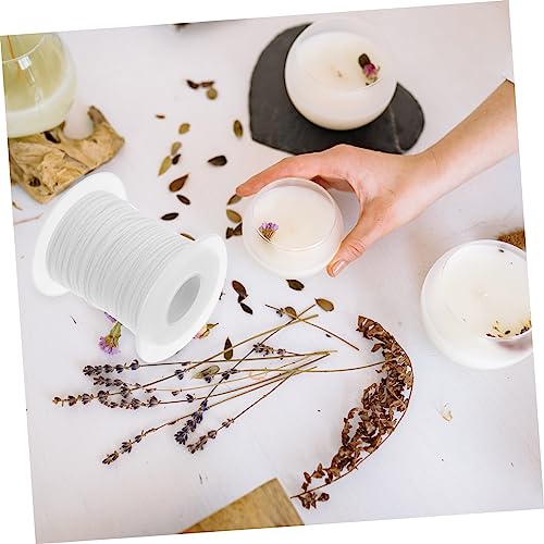 1 rollo de pabilos para hacer velas tipo pilar y taper miniatura 3