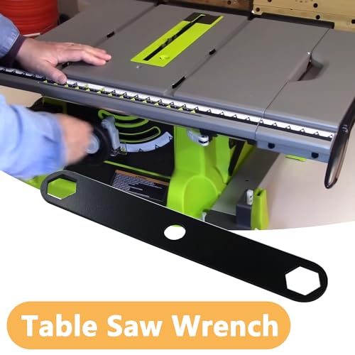 0101010312 0101010313 Table Saw Wrench Set Fits for Ryobi Table Saw RTS10, BTS10, BTS10S, BTS12S, RTS10, RTS21 Fits Ryobi Table Saw COMBO00139 (2 Pcs) - Thumbnail 3