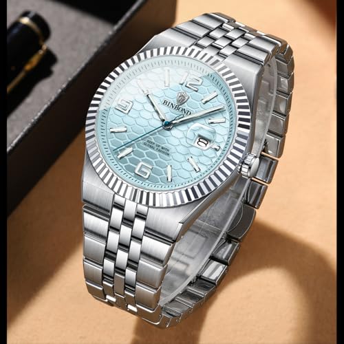 Image of Mens Classic Square Quartz Watches Imitation Mechanical Watches
