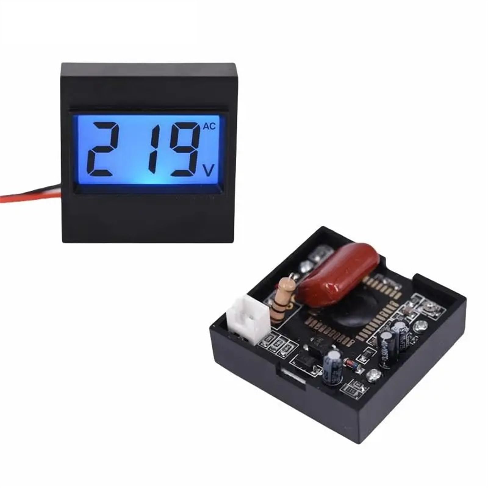 D91-20 LCD pantalla digital voltímetro medidor de voltaje AC 80V-380V voltímetro digital
