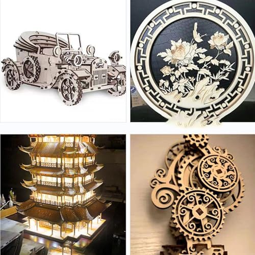Chapas de contrachapado de 3mm perfectas para corte laser limpio y grabado sin astillas 6