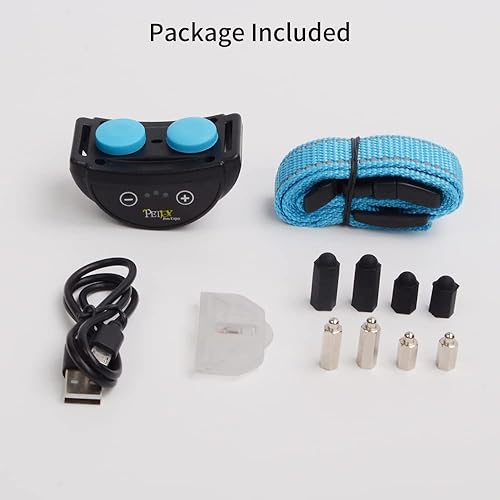 Miniatura 8 de PetJoy Collar de ladrido para perros, collar antiladridos con pitido y choque, collar antiladridos automático, collar antiladridos para perros