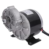 ギヤ 減速 モーター 12V 24V 250W 自転車 改造 車 電動 バイク 作成 Avan Knight KRB255 (12V スプロケット（ギヤタイプ）)