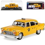 alles-meine.de GmbH Checker Taxicab Gelb Taxi John Wick 1974 1/43 Greenlight Modell Auto mit individiuellem Wunschkennzeichen