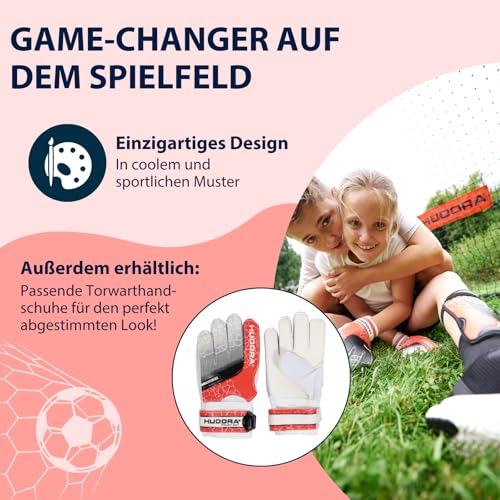 HUDORA Schienbeinschützer mit Knöchelschutz - Bequeme Schienbeinschoner mit Schaumstoff - Fußball Schienbeinschoner mit Knöchelprotektoren… – Ansicht 5