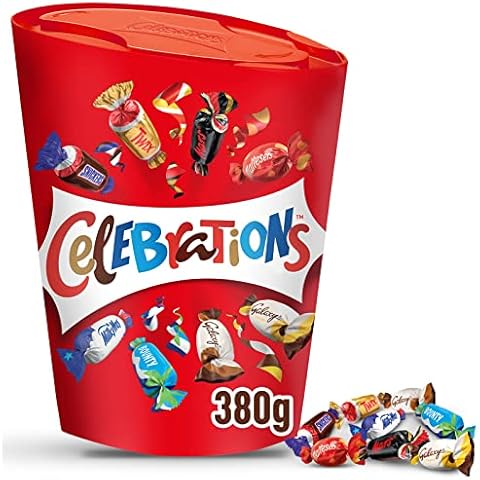 Celebrations Large Chocolate Gifts Box, Chocolate Gifts, (Maltesers, Galaxy and More), 380g Cover