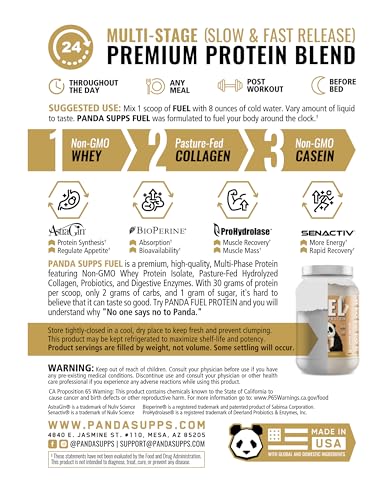 Image of Underground Bio Labs Panda Fuel Protein, 2.5 lb, Horchata