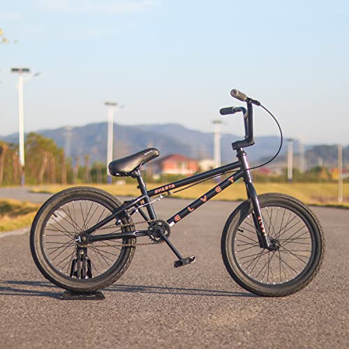 Avasta Kids Bike 18 Inch Bmx Freestyle Bicycle For 5 6 7 8 Years Old Boys, Freewheel Kids Bike With Handbrake/Rear U-Brake, Black Red #TOP4