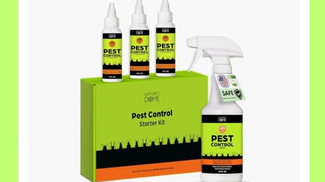 Watch Nature's Dome Pest Control Starter Kit on Amazon Live
