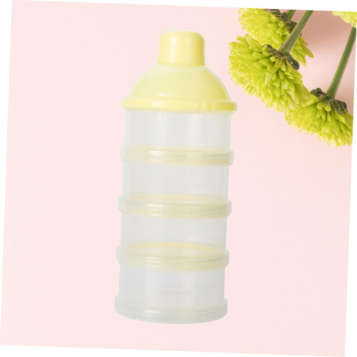 VICASKY Safe Pp Material Milk Powder Box Detachable Storage 3 Layers Snack Cups