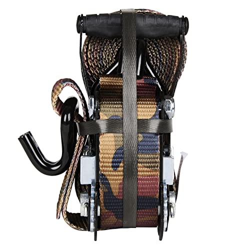 Keeper 47370 16' Ratchet Tie Down, Woodland Camo #TOP2